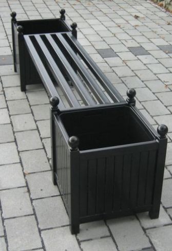 planter bench