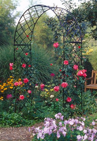 Torii Japanese Gate. For Japanese and Asian gardens. Galvanised steel.