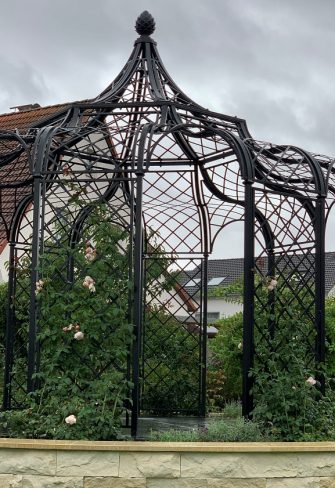 The Schoenbrunn Wrought-Iron Gazebo by Classic Garden Elements