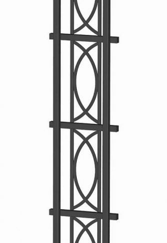 The freestanding Boston Garden Obelisk by Classic Garden Elements