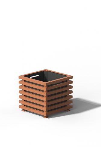 The Small Ibiza Planter by Classic Garden Elements, Copper light