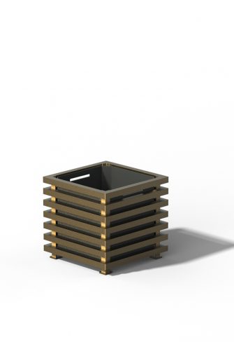 The Small Ibiza Planter by Classic Garden Elements, Kendon Gold