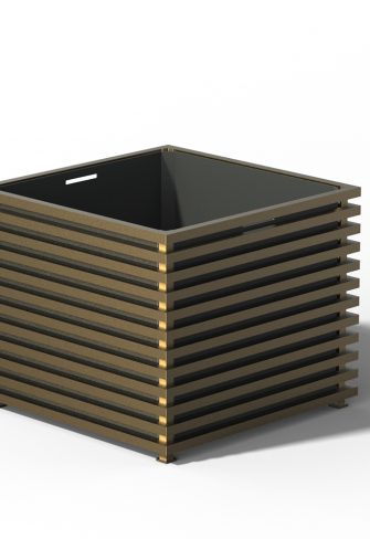 The Ibiza Park Planter by Classic Garden Elements, Kendon gold