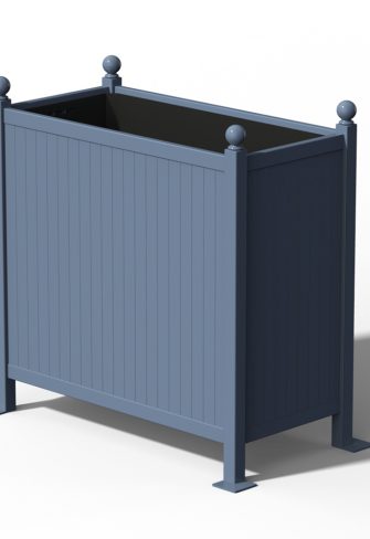 The Planter Room Divider by Classic Garden Elements, RAL 5014 Pigeon blue