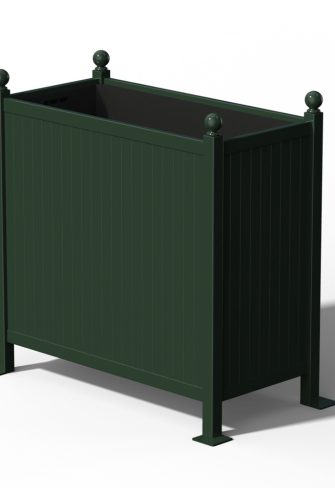 The Planter Room Divider by Classic Garden Elements, RAL 6012 Black green