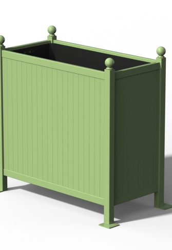 The Planter Room Divider by Classic Garden Elements, RAL 6021 Pale green