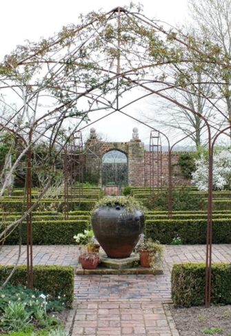 Original Sissinghurst Pavilion Rusty Iron