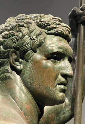 Hellenistic Prince – A Detailed View of the Head (Caput) © Classic Garden Elements