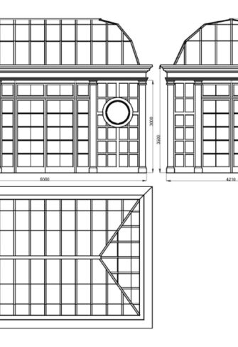 Bloomingdale Beach House in Steel Blueprint