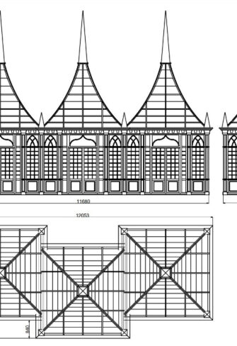 Newbury Triple Conservatory Three Towers of Glass and Light Blueprint